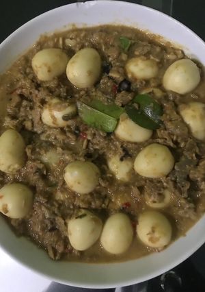 Foto resep Sambel tumpang telur puyuh