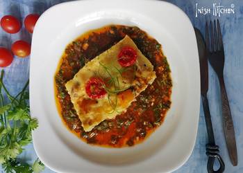 The New Way Making Recipe Frittatas in Chimichurri sauce Yummy