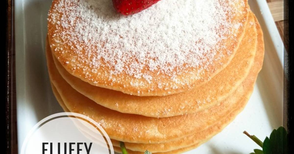 681 resep pancake fluffy enak dan sederhana ala rumahan Cookpad