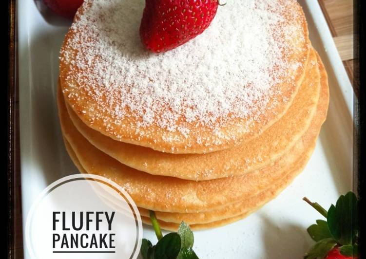 Cara Gampang Membuat Fluffy Pancake, Enak