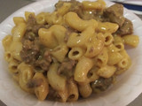 Hamburger mac and cheese