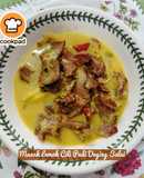 👩‍🍳Masak Lemak Cili Padi Daging Salai