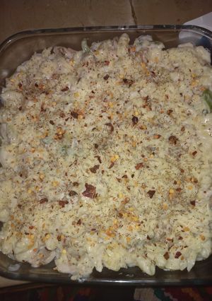 A picture of Cheese pasta.