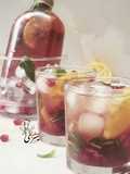 موهيتو الرمان والبرتقال الصحي🎀