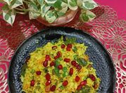A picture of poha breakfast