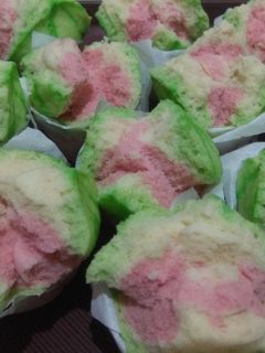 Foto resep Bolu Kukus Semangka
