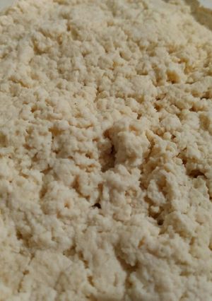 Una foto de Ricota casera con leche en polvo!!😉