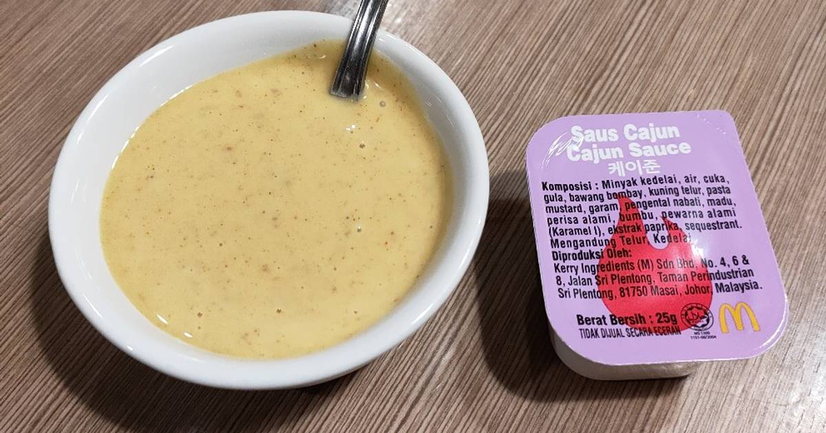 Resep Cajun Sauce ala McD BTS Meal oleh Finny Puspitasari Muwarman