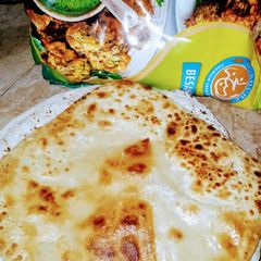A picture of Besan ka paratha.