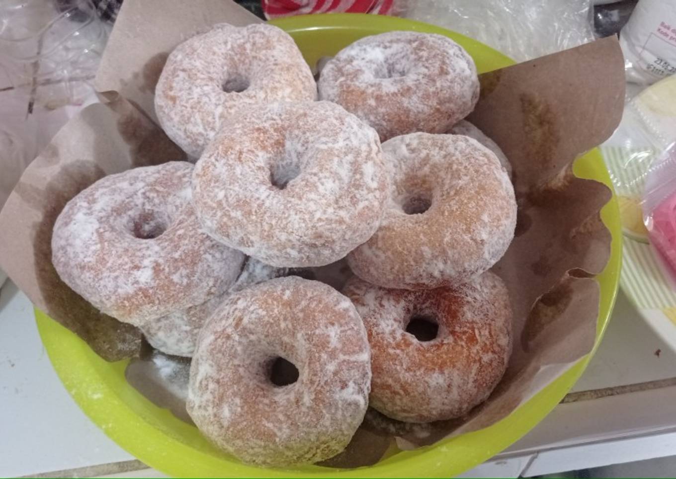 Donat lembut & empuk