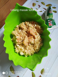 Foto resep Udang Masak Telor Asin