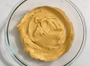 Una foto de Hummus de Ahuyama (Butternut Squash)