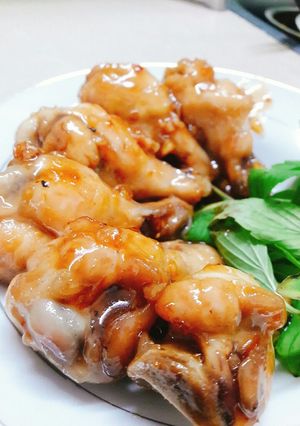 Hình của món Cánh gà sauce mật ong.