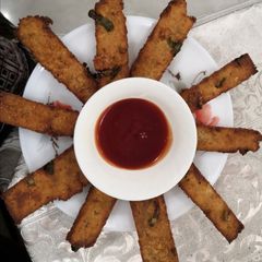 Crispy sooji fingers A picture of Crispy sooji fingers.