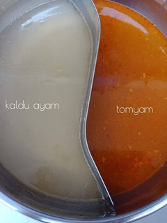 Foto resep Steamboat suki kuah kaldu ayam & Tomyam Suki