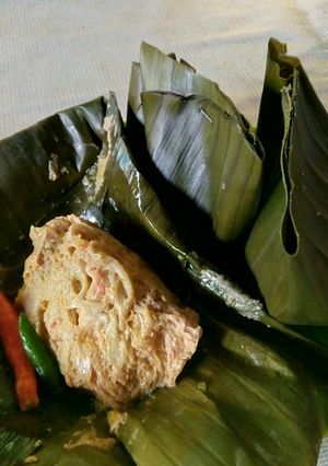 Foto resep Pepes jamur ayam nyam yam.. yummy #5resepterbaikku