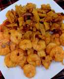 Tôm nõn rim tóp mỡ