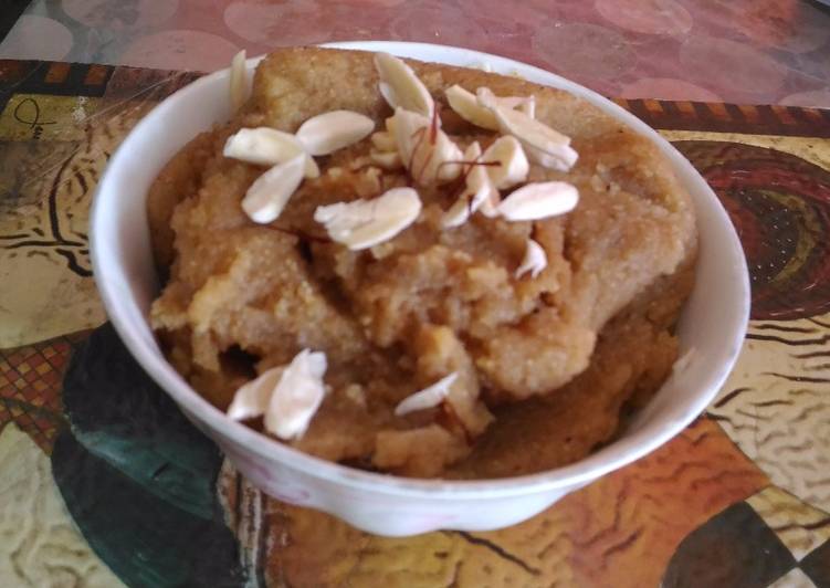 Step-by-Step Guide to Make Any-night-of-the-week Suji and wheat flour halwa