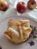 Mela- bacio in gabbia di pasta fillo