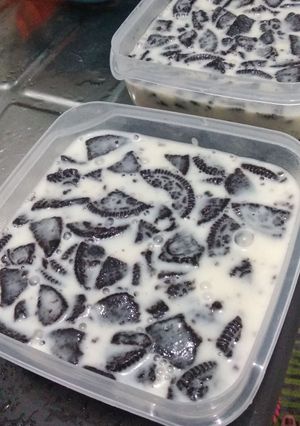 Foto resep Puding Oreo