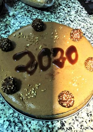 Una foto de Tarta de Ferrero Rocher