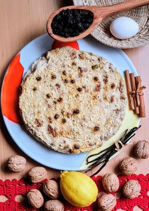 Una foto de Torta de ricota fit 🏃🏻♀️ sin harina, sin azúcar, sin edulcorante, sin gluten, low carb