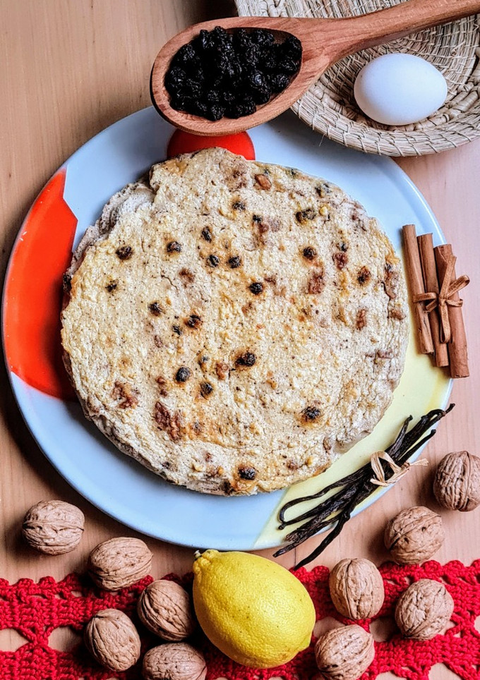 Una foto de Torta de ricota fit 🏃🏻‍♀️ sin harina, sin azúcar, sin edulcorante, sin gluten, low carb