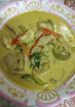 รูปของ แกงเขียวหวานหมู