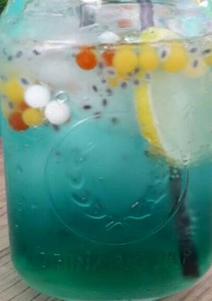 Foto resep Mojito Ocean Blue ala cafe😂