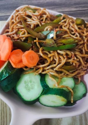 Gambar Mi Konjac goreng