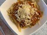 Bolognai szósz angus marhából