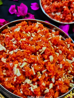 A picture of Gajar ka Halwa (Market Style).