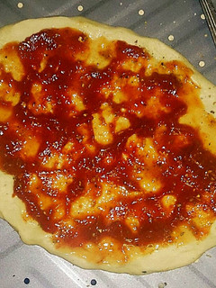 A picture of Tex's Lazy Pizza Sauce 🍕🍶🍅 🌿.