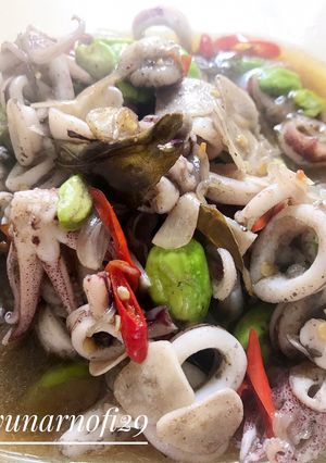 Foto resep Cumi + Pete saus tiram