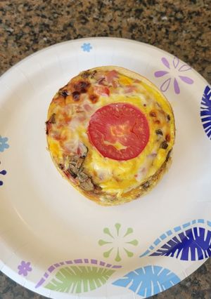 A picture of Baked Taco Cup Egg.