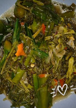 Foto resep Kenikir Genjer Bumbu Terasi