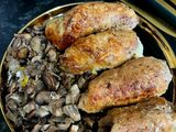 Крученики з грибами та сиром