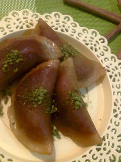 صورة لوصفة طريقة عمل قطائف باللوز والقرفه