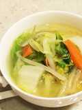 Hearty Vegetable Salt Ramen-Style Soup