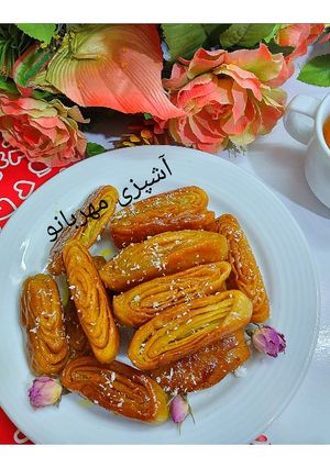 عکسی از دستور شیرینی کاجا هندی