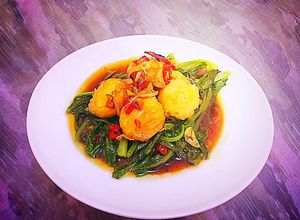Foto resep Tumis Siomak (Fumak) Krispi Tofu Renyah