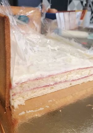 Une photo de Garniture aux fraises pour gâteau