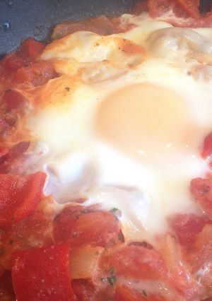 A picture of Shakshuka.