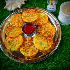 A picture of Semolina Pancake.