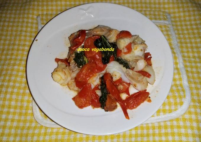 Cuore di Merluzzo al Pomodoro