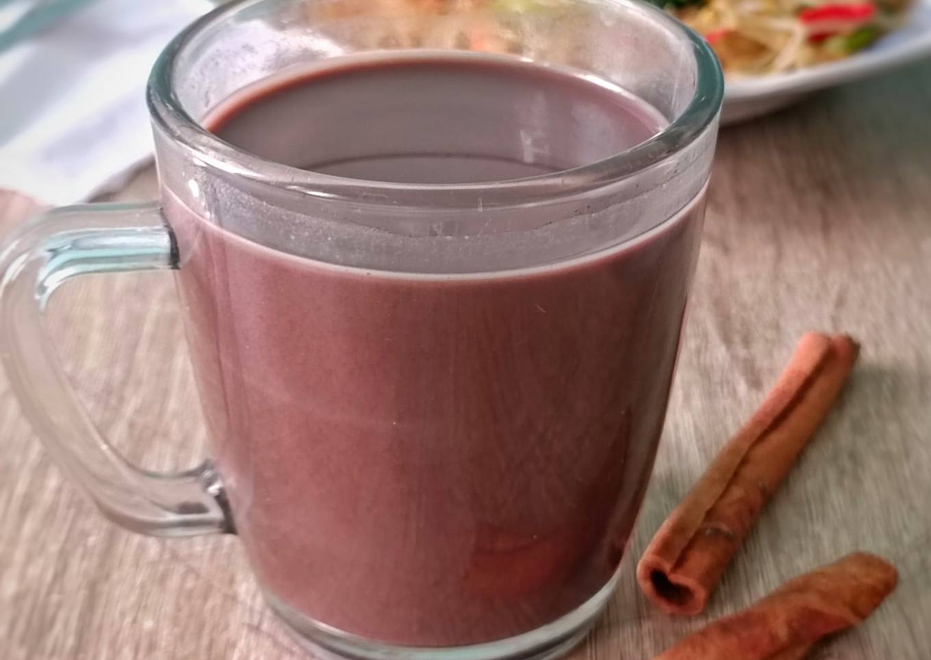 Coklat jahe hangat