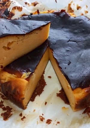 Foto resep Burnt cheese cake