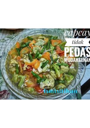 Foto resep Capcay tidak pedas