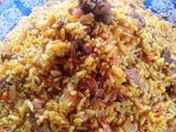 روز مبخر باللحم رائع ولذيذ بنة لا تقاوم 😋😋😋🌺🌺