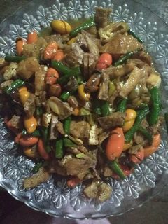 Foto resep Tumis Kacang panjang,Tahu,kulit mlijo